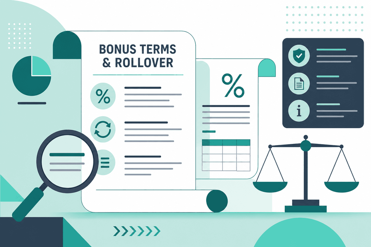 Conceptos clave de los términos y condiciones de bonos de casino
